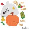 Everything Gives Thanks Door Hanger Craft Kit – Make 12 – Thanksgiving Crafts for Kids and Fun Home Activities