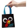 Fun Express 6″ x 6″ Mini Thanksgiving Turkey Nonwoven Tote Bags – 12 Pc