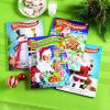 Fun Express Christmas Advent Calendars with Premium Milk Chocolate Candy – 4 Pack Bundle with 24 Pieces Each | Holiday Countdown Calendar for Kids, Family & Classroom Parties | 10″ x 14″ Festive Designs