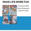 Fun Express Christmas Advent Calendars with Premium Milk Chocolate Candy – 4 Pack Bundle with 24 Pieces Each | Holiday Countdown Calendar for Kids, Family & Classroom Parties | 10″ x 14″ Festive Designs