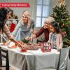 Fun Express Christmas Popcorn Ball Snack Packs – 18 Individual Bags of Sweet Holiday Treats | Perfect Stocking Stuffers, Party Favors & Goodie Bag Fillers for Kids & Adults | Festive Red & Green