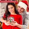 Fun Express Christmas Popcorn Ball Snack Packs – 18 Individual Bags of Sweet Holiday Treats | Perfect Stocking Stuffers, Party Favors & Goodie Bag Fillers for Kids & Adults | Festive Red & Green