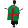 Fun Express Costume for Adults – Funny Holiday Gift Box Outfit for Office Party | Novelty Wearable Design | One Size Fits Most | Perfect for Halloween & Xmas