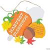 Fun Express Harvest Blessings Sign Craft Kit – Makes 12 – Thanksgiving Crafts for Kids
