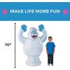 Fun Express Inflatable Bumble Abominable Snowman Christmas Yard Decorations – 4ft Outdoor Christmas Inflatables for Holiday Decorations | Rudolph Themed Winter Display for Kids & Families