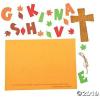 Fun Express Inspirational Give Thanks Sign Craft Kit – Makes 12 – Thanksgiving Crafts for Kids