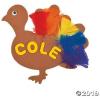 Fun Express Jumbo Foam Turkey Shape – Set of 24 – Thanksgiving Crafts for Kids