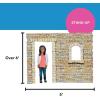 Fun Express Nativity Scene Bethlehem Inn Backdrop – Large 6.8×5 Ft Cardboard Cutout Stand-Up for Christmas Pageant, Church Decorations & Holiday Photo Booth Props | Professional Stage Design
