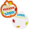 Fun Express Religious Thankful for Stuffed Turkeys with Card – 12 Pc