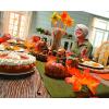 Fun Express Resin Thanksgiving Pumpkin Set (3 Pieces) Carved with Be Joyful, Be Thankful and Give Thanks
