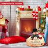 Fun Express Softy The Snowman Plush Christmas Decorations – 12 Inch Premium Holiday Stuffed Animal for Indoor Home Decor | Traditional Cozy Winter Figurine with Heartwarming Message