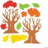 Fun Express Standing Tree of Thanks Craft Kit Makes 12 – Thanksgiving DIY Fall Crafts for Kids Ages 3-5, 4-8 | Gratitude Tree Foam Art Projects for Classroom Activities & Holiday Decorations