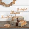 Fun Express Thanksgiving Phrase Tabletop Signs – 3 Pc