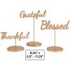 Fun Express Thanksgiving Phrase Tabletop Signs – 3 Pc