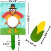 Fun Express Thanksgiving Turkey Bean Bag Toss Game – 7 Piece