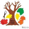 Fun Express Tree of Thanks Craft Kit – Makes 12 – Thanksgiving Crafts for Kids and Classroom Activities