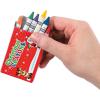Holiday Crayons (6pc/box-2 dz boxes) for Christmas, Drawing, Stocking Stuffers