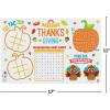 Thanksgiving Activity Placemats – 12 Pieces