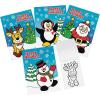 Christmas Coloring Books (Bulk Set of 72 Books with 6 Pages Each) Santa, Snowman, Rudolph and More