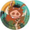 Fun Express – Disney the Lion King Paper Dessert Plates – Disposable Licensed Tableware Dessert Plates & Bowls for Birthday, Thanksgiving Parties, Treats and Graduation Party Supplies – 8 Pieces