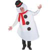 Fun Express Adult Snowman Costume Size Large 45″ x 68″ – Premium Christmas Costume for Holiday Parties, Parades & Winter Events | Full Body Design with Easy-to-Stuff Headpiece for Men & Women