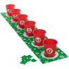 Fun Express Christmas Bean Bag Toss Game Set – (Pack of 13) – Festive Red & Green Indoor & Outdoor Party Play, Perfect Christmas & Holiday Parties