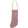 Fun Express Christmas Stockings Bulk 10 Pack – Large 18 Inch Red Mesh Holiday Stockings for Kids & Adults | Perfect for Christmas Party Decorations, Candy Bags & Gift Giving | Festive Home Decor