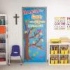 Fun Express Faith Thankful Tree Door Decor – 13 Pieces – Educational and Learning Activities for Kids