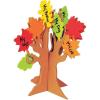 Fun Express Standing Tree of Thanks Craft Kit Makes 12 – Thanksgiving DIY Fall Crafts for Kids Ages 3-5, 4-8 | Gratitude Tree Foam Art Projects for Classroom Activities & Holiday Decorations