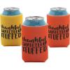 Fun Express Thankful, Grateful & Stuffed Can Sleeve – Thanksgiving Party and Drinking Supplies – 12 Pieces