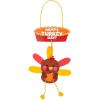 Fun Express Thanksgiving Happy Turkey Day Mobile Craft Kit – Makes 12