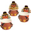 Fun Express Turkey-Shaped Snack Cups – Party Supplies – 12 Pieces