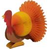 Thanksgiving Turkey Honeycomb Table Decorations – 6 Pieces
