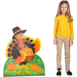 Thanksgiving Turkey Stand-Up – Party Decor – 1 Piece