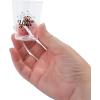 Fun Express 24 Pieces New Year’s Eve Plastic Shot Glasses, Holds 2 oz, BPA Free Plastic, New Year Party Supplies, Clear