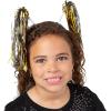 Fun Express 5″ Black and Gold Tinsel New Year’s Eve Head Boppers – 12 Pieces