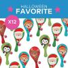 Fun Express Holiday Paddleball Games – Classic Wooden Paddle Ball Toy for Christmas Winter Parties Stocking Stuffers Fun Holiday Gifts – Ideal for Family Entertainment Kids and Adults – 12 Pieces