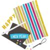 Fun Express New Year’s Glitter Hanging Sign Craft Kit – Makes 12