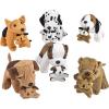 Fun Express Dog Stuffed Animals Bulk Set of 12 – Mini Plush Puppies with Babies Inside | Small Stuffed Dogs Party Favors for Kids Birthday Parties, Classroom Prizes & Gift Bags | 6-7 Inch Soft Toys