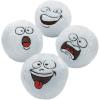 Fun Express Fake Snowballs Indoor Snowball Fight Set – 12 Plush Snow Balls with Funny Faces | Soft Winter Toys for Kids Indoor Play | Christmas Party Games & Stocking Stuffers for Ages 3+