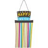 Fun Express New Year’s Glitter Hanging Sign Craft Kit – Makes 12