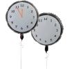 New Year’s Eve Countdown Clock Mylar Balloons, 6 Pieces