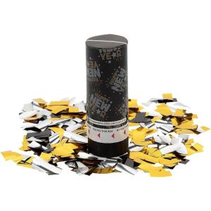 Fun Express 4 1/4″ New Year’s Eve New Year Spring-Loaded Party Poppers – 12 Pieces