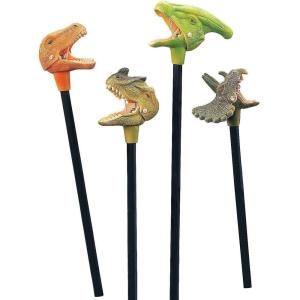 Fun Express Realistic Dinosaur Grabber Toys, Bulk Set of 12 Dino Heads, Great for Parties and Gifts for Kids