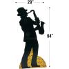 Fun Express – Preservation Hall Saxophone Player for Mardi Gras – Party Decor – Large Decor – Floor Stand Ups – Mardi Gras – 1 Piece