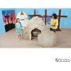 Fun Express Easter Empty Tomb Display with Rock Roll Away Cardboard Stand Up – Religious Resurrection Scene Set for Church Decorations, Sunday School & Christian Holiday Celebrations | 3-Piece Props