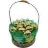 Fun Express Golden Metallic Eggs for Easter (12 Piece Pack) Party Supplies, Easter Basket Stuffers