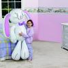 Large Inflatable Bunny – Over 5 Feet Tall – Easter Party Decorations, Novelty Toys