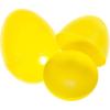 Fun Express 14 inch Fillable Yellow Plastic Easter Eggs – 6 Pieces – Yellow