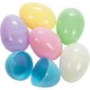 Fun Express Large Pastel Easter Eggs – Easter Hunt Party Supplies – Assorted (Set of 12 Eggs, 3 inch Size)